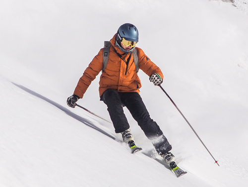 Ski tour in Altai Mountain, Mongolia